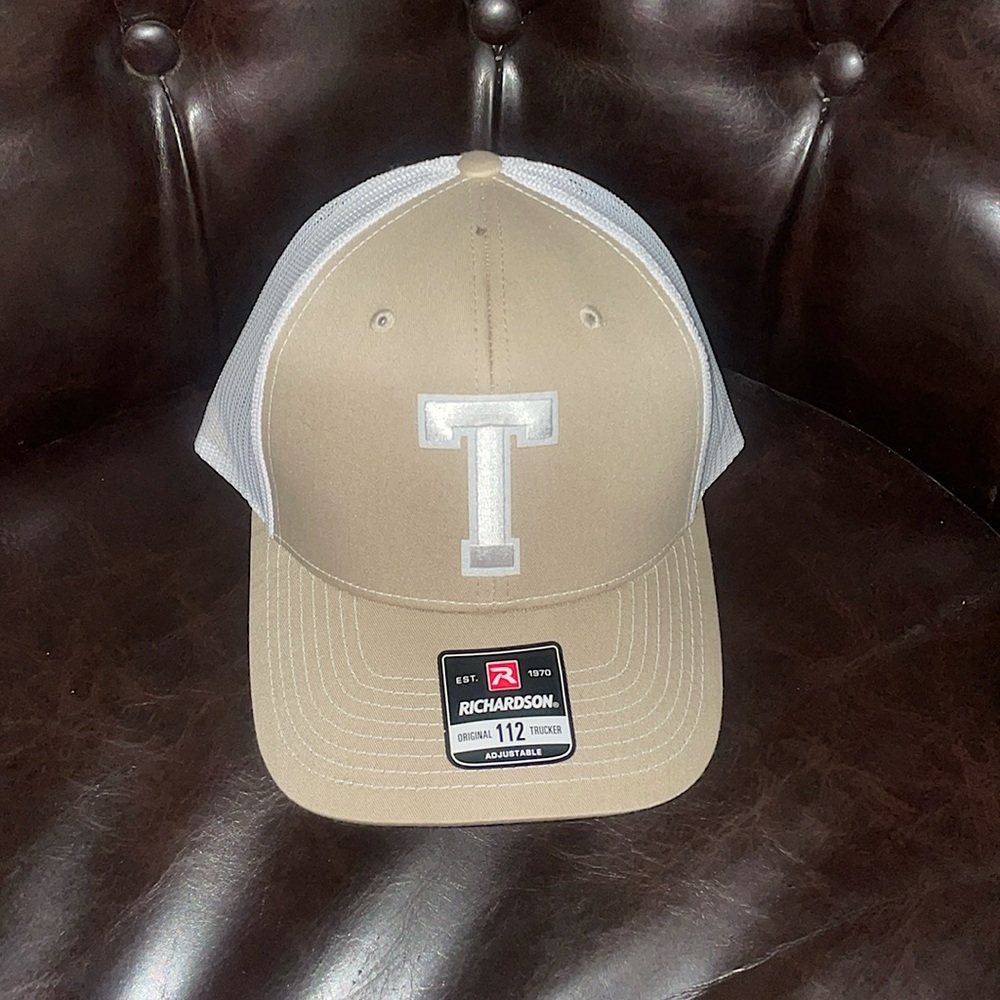 Tan T ball cap